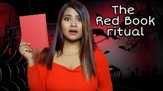 I Played The Red Book haunted game at midnight 💀 haunted ritual [upl. by Eelram]