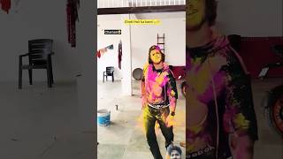 Choti Holi ke kand🤣🔥 comedy fun roast holi indian relatable chaman bachpan shorts ytshorts [upl. by Carlene835]