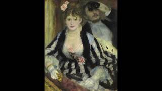 PierreAuguste Renoir La Loge The Theater Box [upl. by Atiuqet]