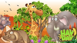 Safari dans la réserve animalière Hay Day [upl. by Kaule893]