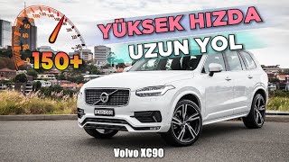 Volvo XC90 T8 RECHARGE 455hp ile İstanbul Ankara İstanbul [upl. by Nnylamme]