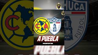 América vs Pachuca se jugará en Puebla [upl. by Broderick]