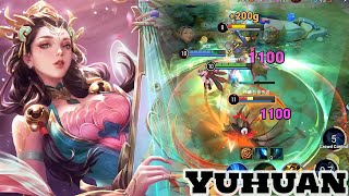 Honor of Kings Yuhuan Gameplay New Hero Build amp Arcana Rank Grandmaster [upl. by Plante]