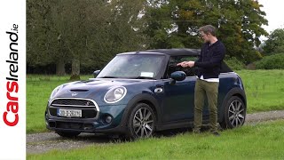 Mini Cooper S Convertible Sidewalk Edition Review  CarsIrelandie [upl. by Occer]