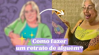 Como Desenhar Retratos Digitais Em 5 Passos Tutorial Procreate Muito Fácil [upl. by Gerianne372]