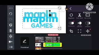 Maplin Games Logo Remake KineMaster Speedrun Be Like 👍 [upl. by Mellie]