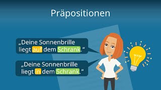 Präpositionen deutsch  Erklärung [upl. by Romeon906]