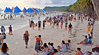 Look This is BORACAY White Beach on June 20 2024 at Station 1 2 and Station 3 Afternoon Beach Walk [upl. by Barna]