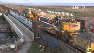 Stobart Rail  Calder Viaduct  Time Lapse [upl. by Aicala701]