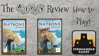 Nations The Dice Game And Unrest Expansion A Dicey Walkthrough [upl. by Oiralednac889]