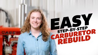 How to Rebuild a Marvel Schebler Carburetor on Case VA VAC VAI VAS Easy StepbyStep Tutorial [upl. by Muna515]