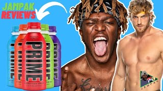 Prime Hydration  FIRST TIME TASTE TEST  Is this drink by KSI amp Logan Paul worth the hype [upl. by Adyl]