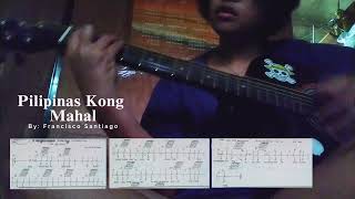 PILIPINAS KONG MAHAL — PRACTICE VIDEO  Odezza Lyn Algan  BPED 2A CMU [upl. by Ludmilla]