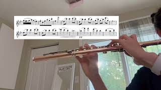 93024 practice log Demersseman 50 Etudes Melodiques no 3 [upl. by Ruthi]