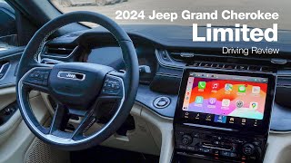 2024 Jeep Grand Cherokee Limited  Driving Review [upl. by Willtrude856]