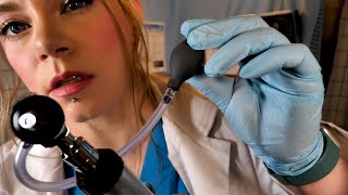 ASMR Hospital Audiologist Hearing Testing amp Ear Exam [upl. by Laniger]