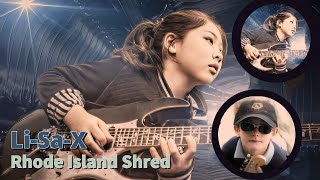 LisaX Rhode Island Shred NAMM 2016 4K [upl. by Zurkow918]