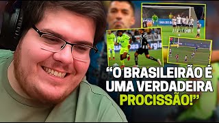 CASIMIRO REAGE TOP GOLS DO BRASILEIRÃO 2023  Cortes do Casimito [upl. by Arin]