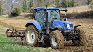 🚜 NikonampSony  New Holland T6030 au Déchaumage 2017  AS AgriPassion [upl. by Noslrac28]