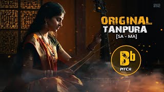 TANPURA IN Bb  SA  MA  KALI 5  TANPURA FOR PRACTICE  VOICE TRAINING  Complete Riyaz [upl. by Francisca898]