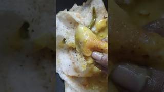 Dosai 😍 podi dosai and kadalamavu thideer sambar ✨ crispy dosai dosa short shorts [upl. by Lednem]