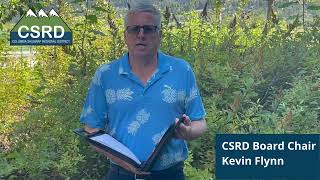 CSRD Board Chair Kevin Flynn  BC Day Wildfire Statement  August 2 2024 [upl. by Ecyrb]