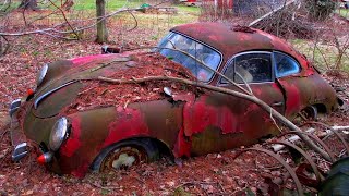 1964 Porsche 356C Cabriolet  Car Restoration [upl. by Anikram]