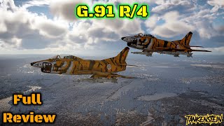 G91 R4 Full Review  The Germans AND Italians Can Use This BEAST War Thunder [upl. by Ellehsad]