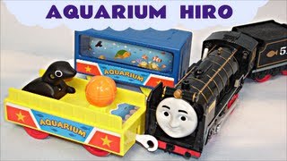 Thomas And Friends Tomy Hiro amp The Aquarium Cars Toy Train [upl. by Arahsit]