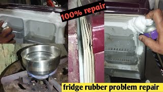 fridge gasket and fridge rubber repair  HindiUrdu👌 [upl. by Tartaglia580]