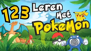 Nederlands Leren met Pokemons  Tellen amp kleuren [upl. by Nalid]