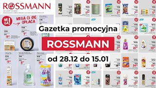 Gazetka promocyjna drogerii Rossmann od 2812 do 1501  Kosmetyki perfumy środki czystości [upl. by Runck510]