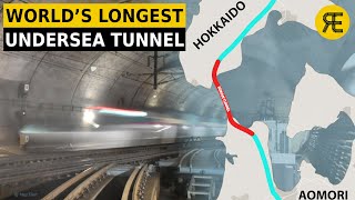 Undersea Rail Tunnel Between Japanese Islands Seikan Tunnel Explained [upl. by Trefler605]