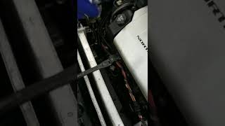 2006 Cadillac dts radiator removal [upl. by Ellehcer]