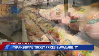 Thanksgiving turkey prices amp availability [upl. by Seena]