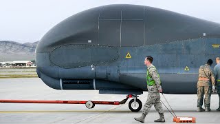 US Airmen Prepare Massive 230 Million Drone for Extreme Spy Mission [upl. by Nikolas]