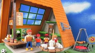 Playmobil deutsch Großes Feriencamp 6887 [upl. by Gazzo27]