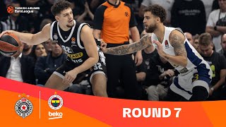 PartizanFenerbahce  Round 7 Highlights  202324 Turkish Airlines EuroLeague [upl. by Locke]