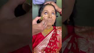 Biyer  airbrush makeup kemon laglo bolo sobai🥰❤️ viralshort video [upl. by Gilman]