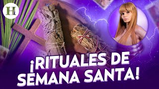 ¡Métete 7 veces al agua Mhoni Vidente revela los mejores rituales para esta Semana Santa [upl. by Ahsinev]