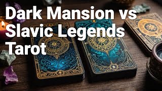 Discover the Magic A REVIEW of Tarotecas DARK MANSION amp SLAVIC LEGENDS TAROT [upl. by Venable]