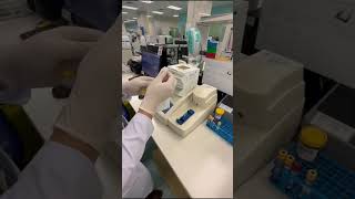 Osmolality test on hospital laboratory [upl. by Aicillyhp360]