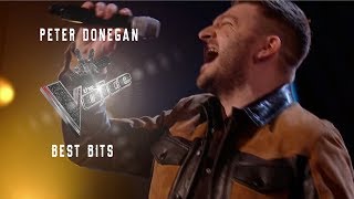 Peter Donegan Best Moments of The Voice UK [upl. by Nosiram335]