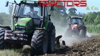 Tractors at work Deutz VS Same [upl. by Coffin716]