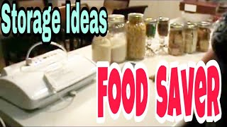 Long Term Food Storage  Shelf Stable with Food Saver Mylar Mason Jars or 5 Gallon Buckets [upl. by Moskow]