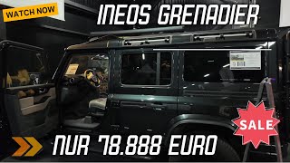 Ineos Grenadier Trailmaster BJ 2023 gesehn auf der 4x4 RheinWaal [upl. by Alletsyrc]