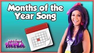 Months of the Year Song  Kids Song  Song for Children [upl. by Orfinger752]