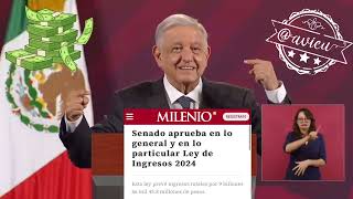 Agradeció a los Legisladores por la aprobación de la Ley de Ingresos 🦆 destaca que no habrá deuda [upl. by Haroppizt]