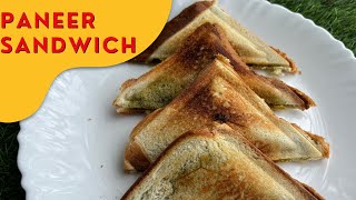 Recipe for Paneer Sandwich  Easy amp Tasty recipe paneersandwichrecipe paneersandwich [upl. by Schulman699]