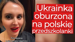 Ukrainka narzeka na polskie przedszkolanki Pojawiły się problemy językowe [upl. by Feeley]